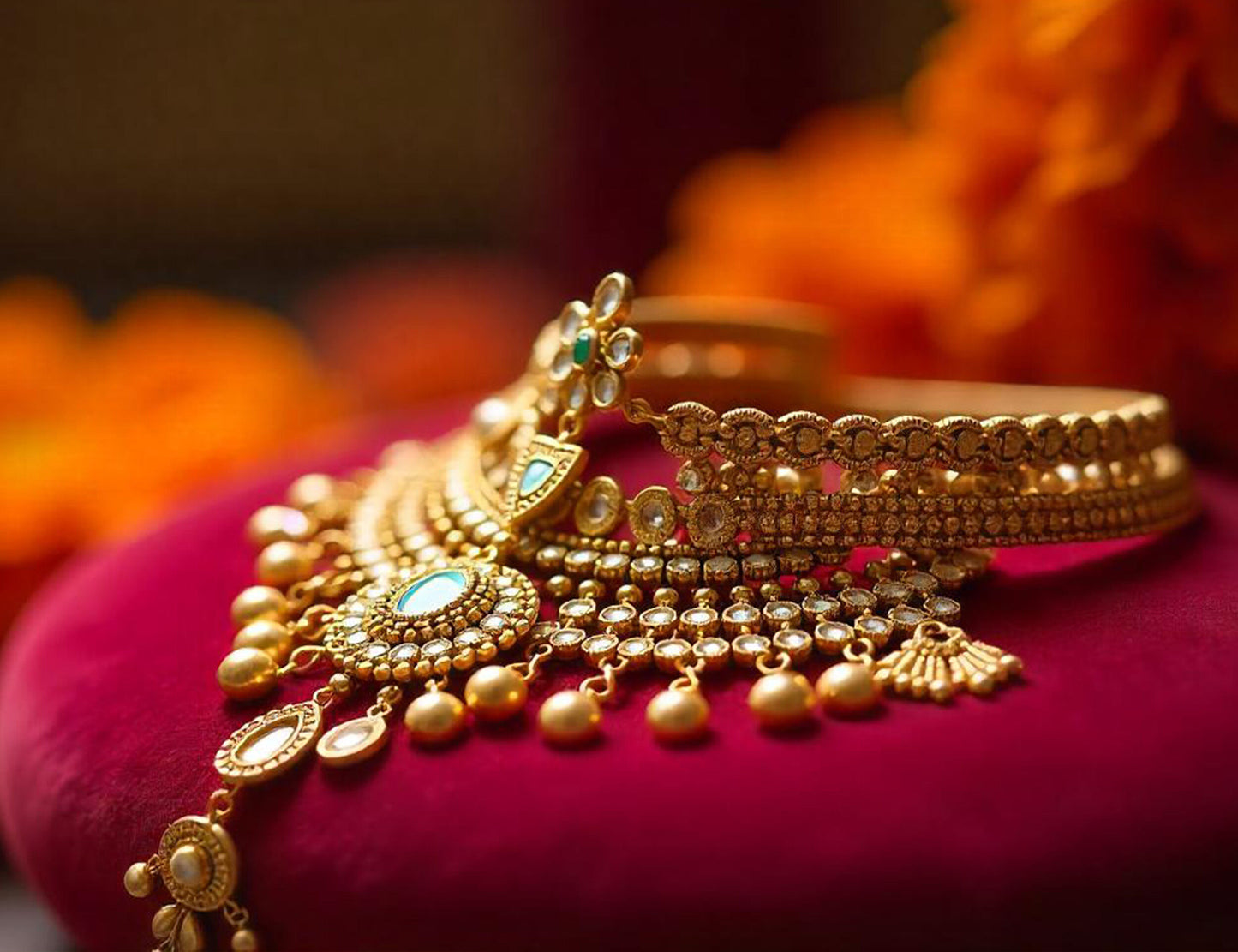 Heritage Gold Jewellery Set